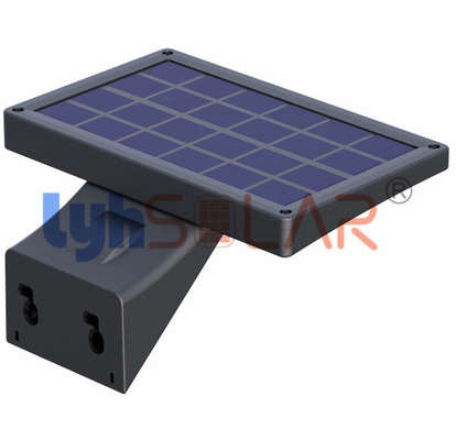 5W de geleide Zonnesensor steekt Openlucht Draadloze Muur Opgezette Installatie met Pir Sensor aan
