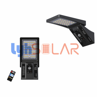 Afstandsbediening 3W Solar Deck Fence Lights Floor Lights 3000-6000k Outdoor Met PIR Bewegingssensor