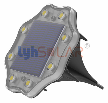 SMD5050 Tuinverlichting op zonne-energie IP67 Waterdicht 0.5W Dusk To Down Pathway Lighting