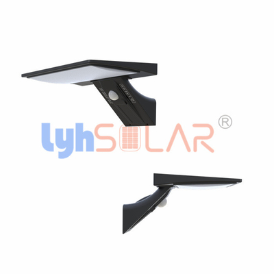 Whale Tail Shape Solar Motion Sensor Led Wandlamp Smd2835 Chips