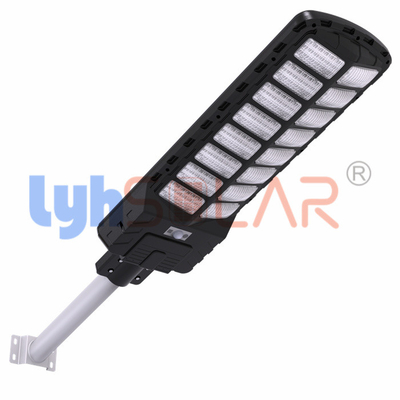 2500Lm zwarte Zonnetuinstraatlantaarn Smd5730 met IP65 Waterdicht voor Openlucht