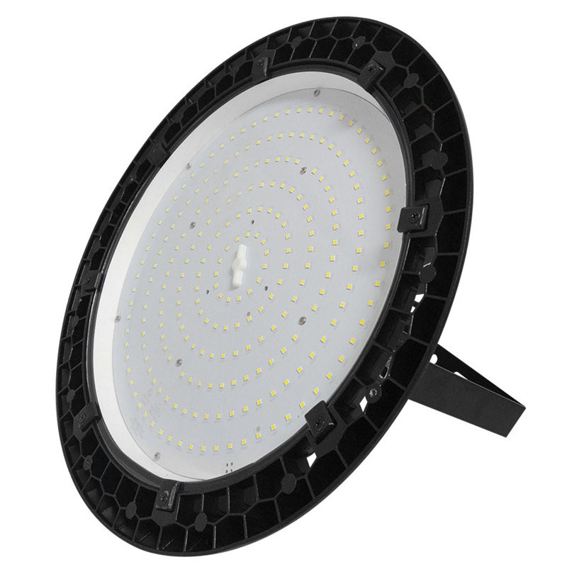 Zwarte 100W-LEIDENE UFO LEIDEN Hoog Baai Licht Hoog rendement voor Industriële Verlichting