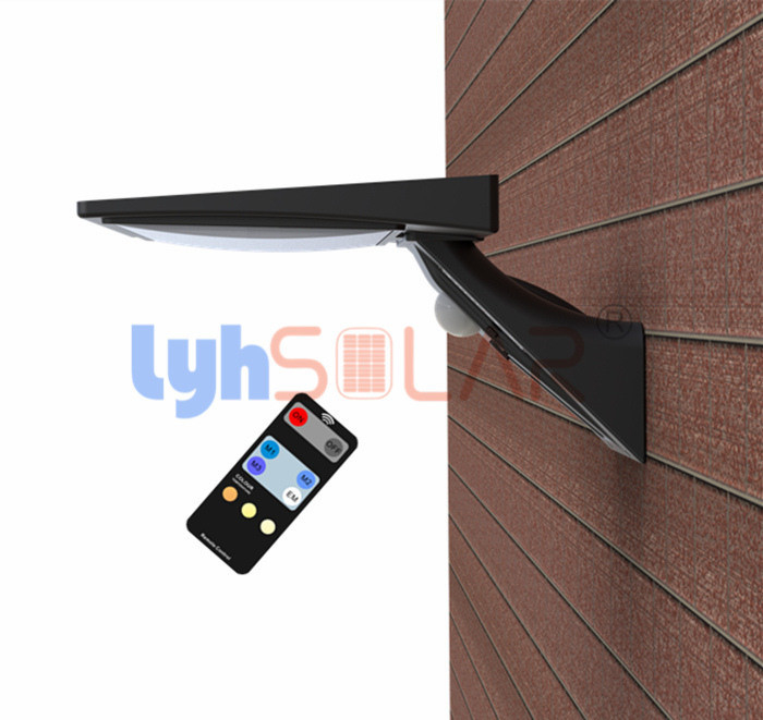 IP65 de waterdichte Muur zette Zonneveiligheidslichten met Bewegingssensor Totale 520Lm Output op